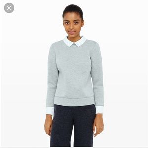 Club Monaco Irnan Collared Sweatshirt